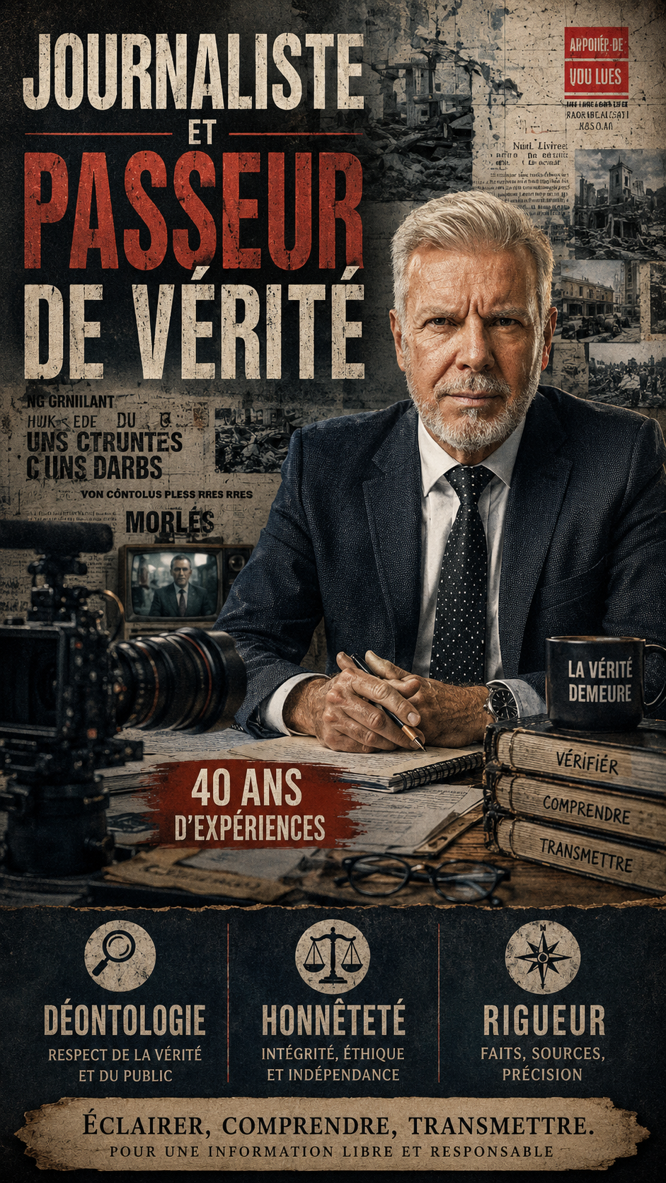 Pourquoi le Journaliste est un Passeur de vérité
