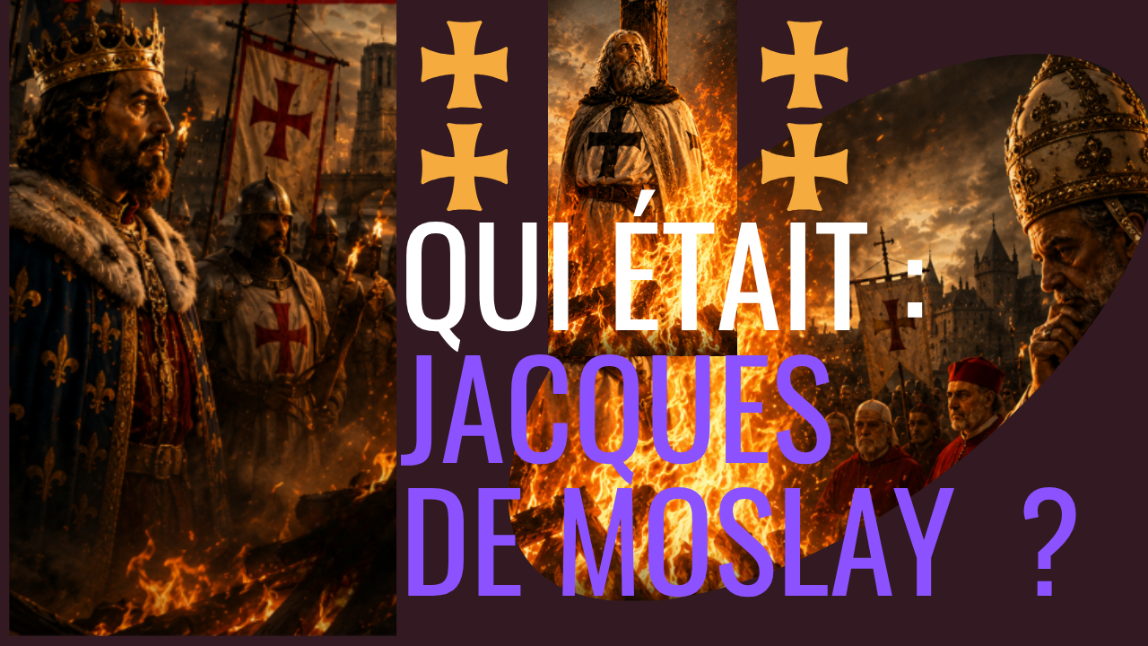 JACQUES DE MOSLAY ? Brûler pour l&rsquo;Éternité du Temple