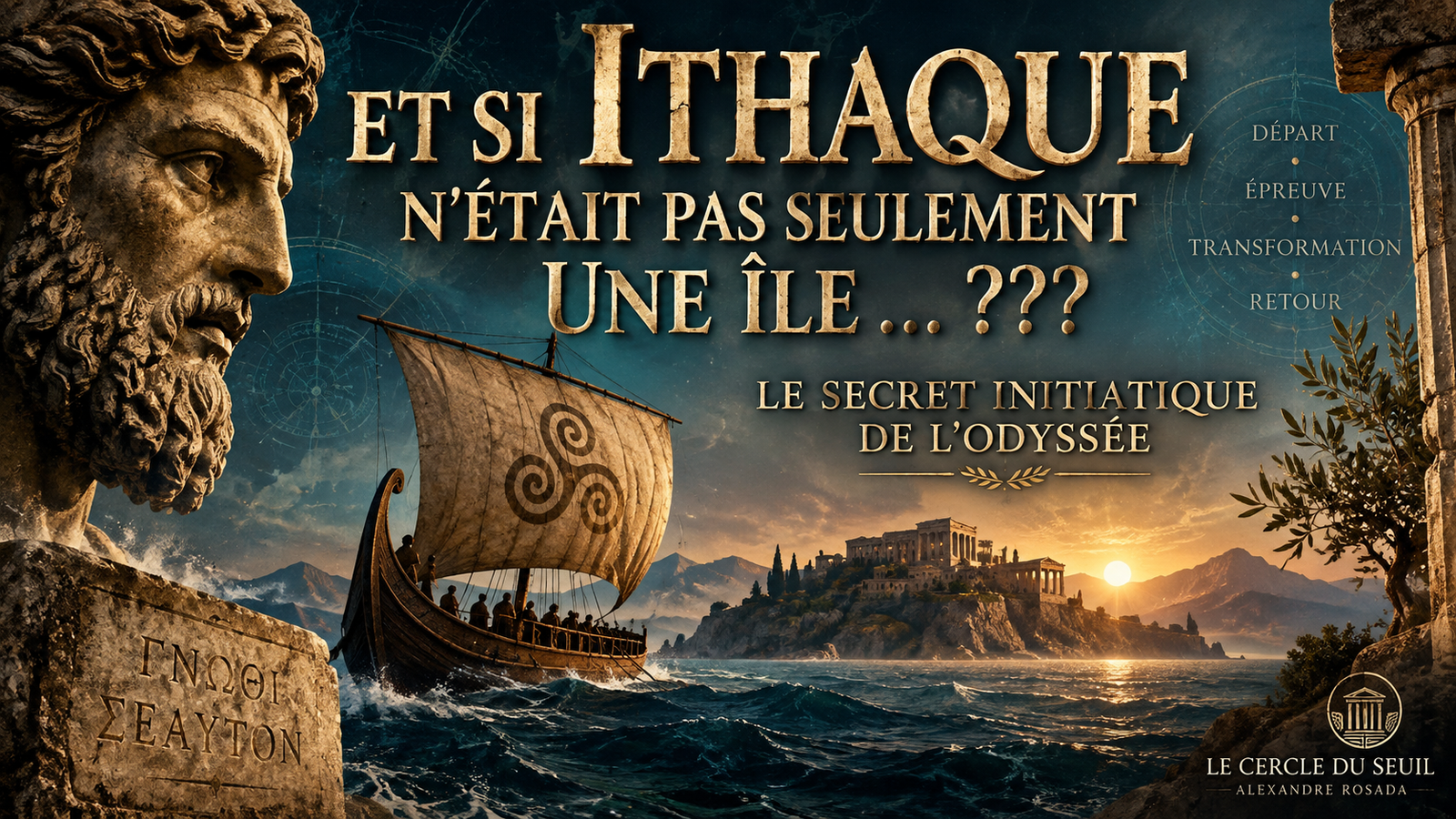 ET SI ITHAQUE N’ÉTAIT PAS UNE ÎLE ? — Le secret initiatique de l’Odyssée