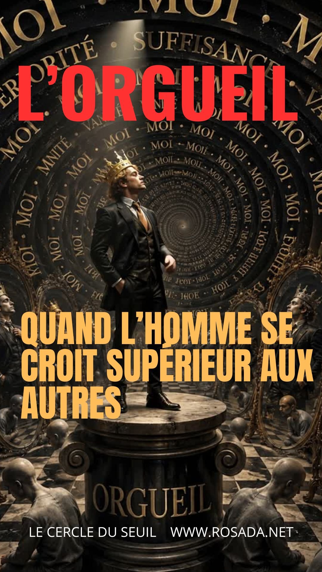 LE PÉCHÉ D’ORGUEIL, Quand l’homme se croit supérieur aux autres