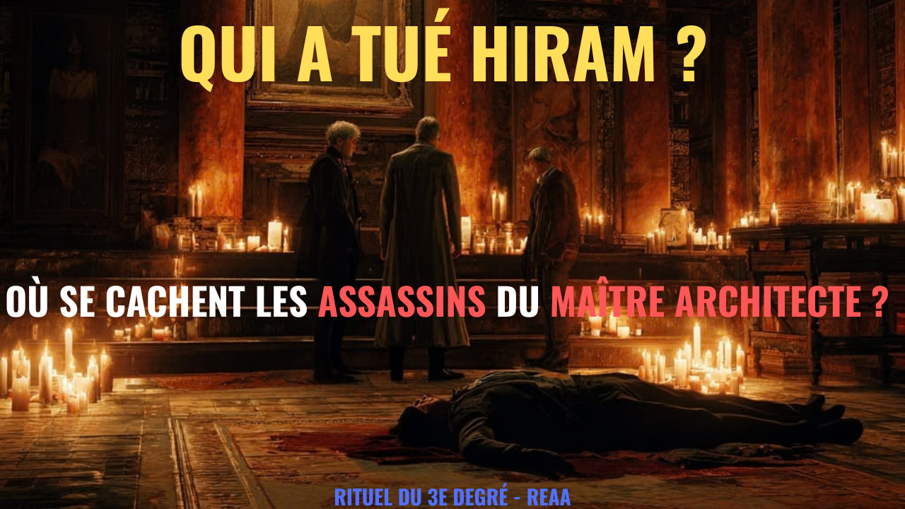 HIRAM,  ET SI VOUS ÉTIEZ L’UN DES TROIS MAUVAIS COMPAGNONS ?